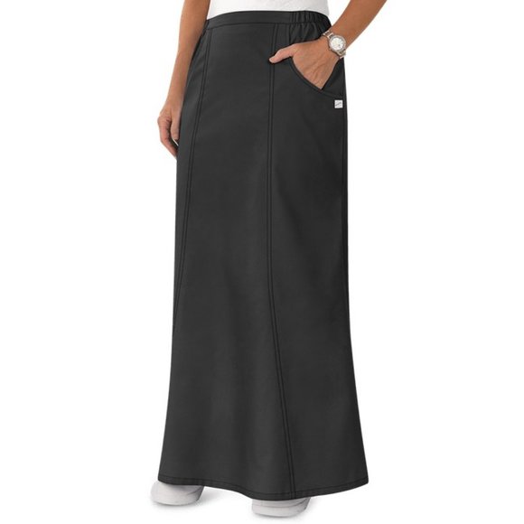 butter-Soft Dresses & Skirts - Butter Soft 4XL Black Scrub Skirt Nurse Uniform